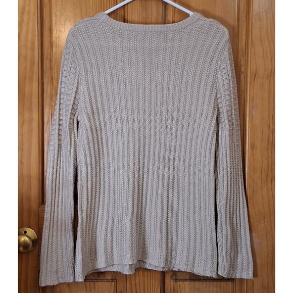 41 Hawthorn Sweater Women's M Beige Pullover Minimalist Neutral Simple Classic - Picture 3 of 7